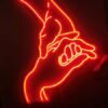 together neon sign