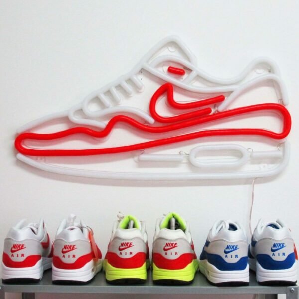 shoe neon sign