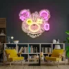 Gangsta Bear Artwork Led Neon Sign Light